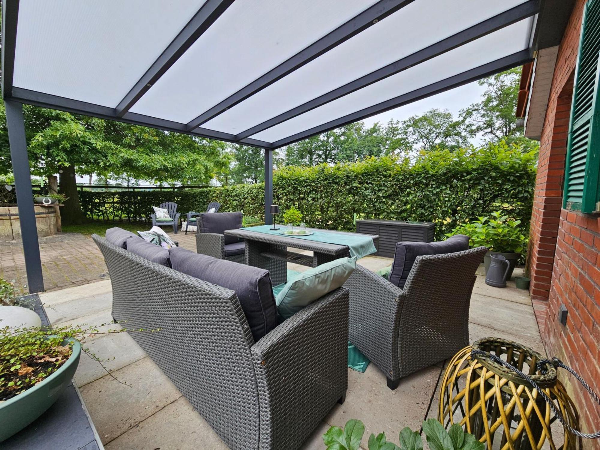 Kleines Ferienhaus Luettje Backhuus 35516 Uplengen Exteriör bild